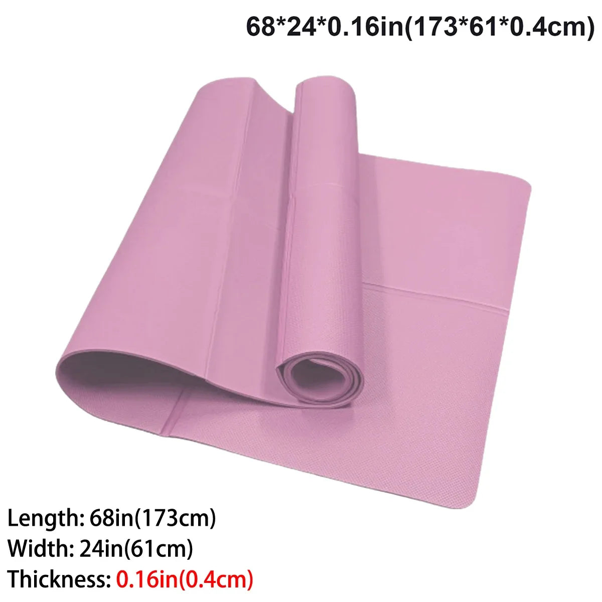 Foldable Yoga Mat Eco Friendly EVA Folding Travel Fitness Mat