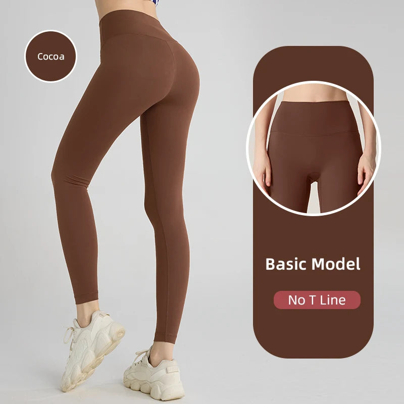 COZOK Women Fitness Leggings Full Length Running Yoga Pants Formfitting