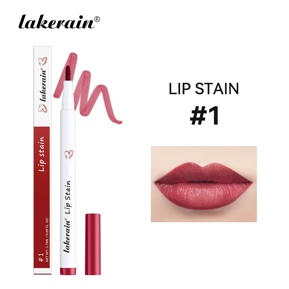 Ibcccndc Lip Stain Lip Liner Pen Waterproof Matte Lipstick