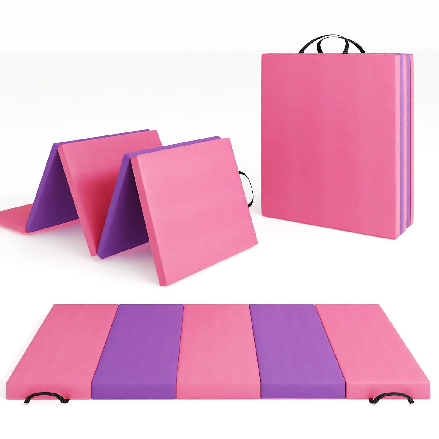 HiMISS Gymnastics Mat Tumbling Mats Home Gym Yoga Pilates