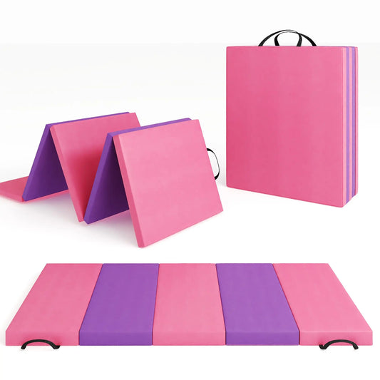 HiMISS Gymnastics Mat Tumbling Mats Home Gym Yoga Pilates