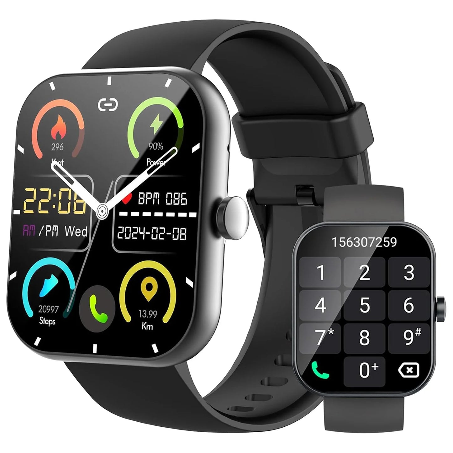 Nerunsa Smart Watch With Answer Calls 100 Sport Modes