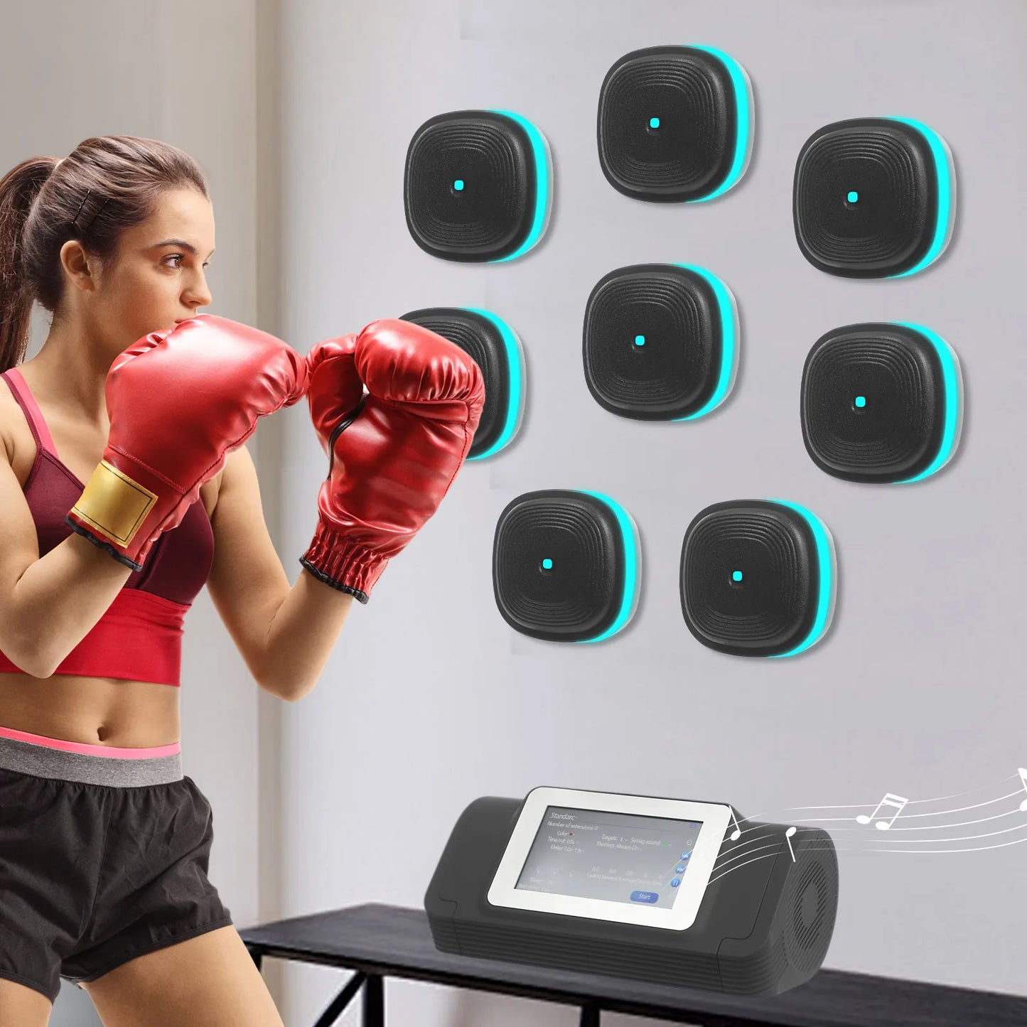 Bluetooth Boxing Target Machine For Home Fitness And Training