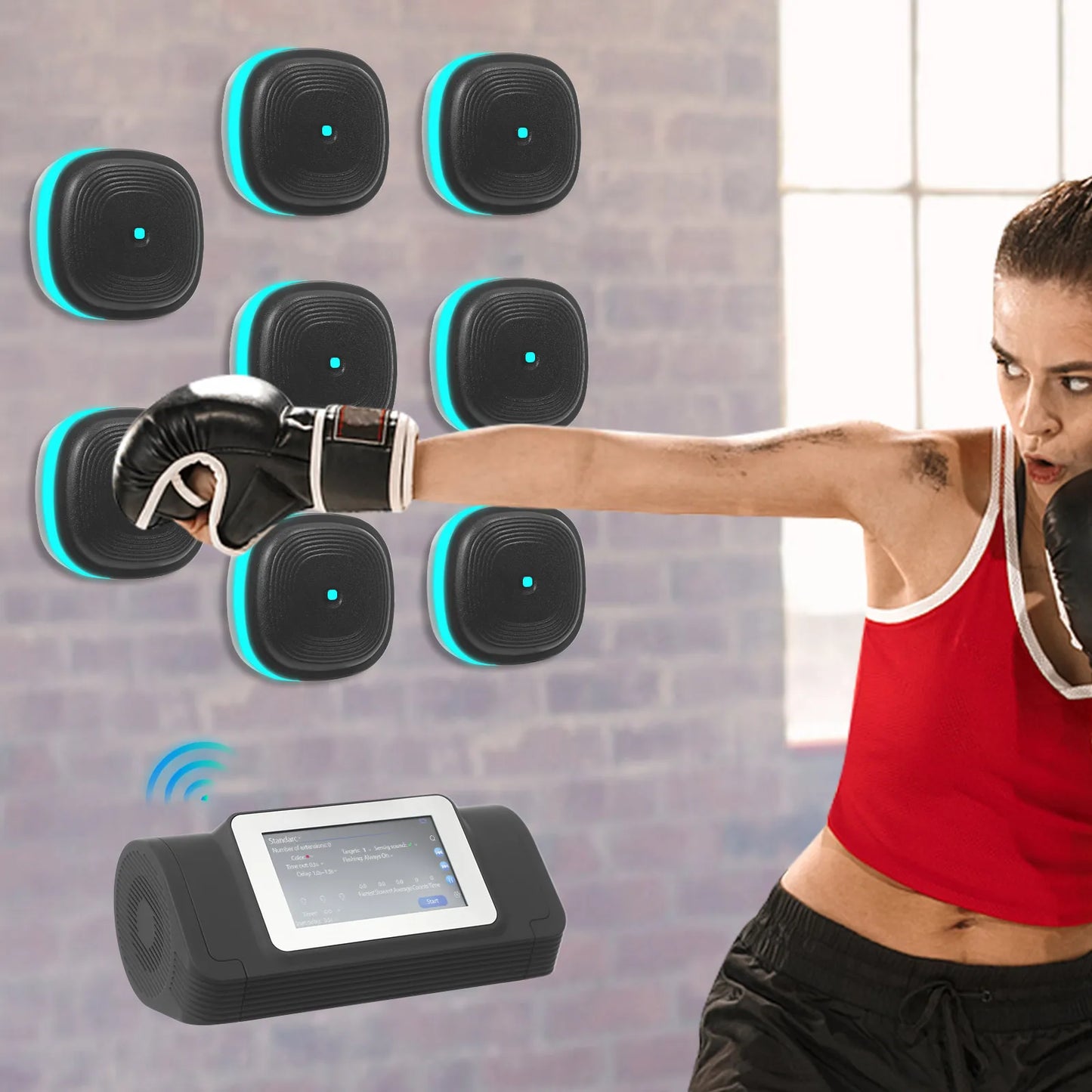 Bluetooth Boxing Target Machine For Home Fitness And Training