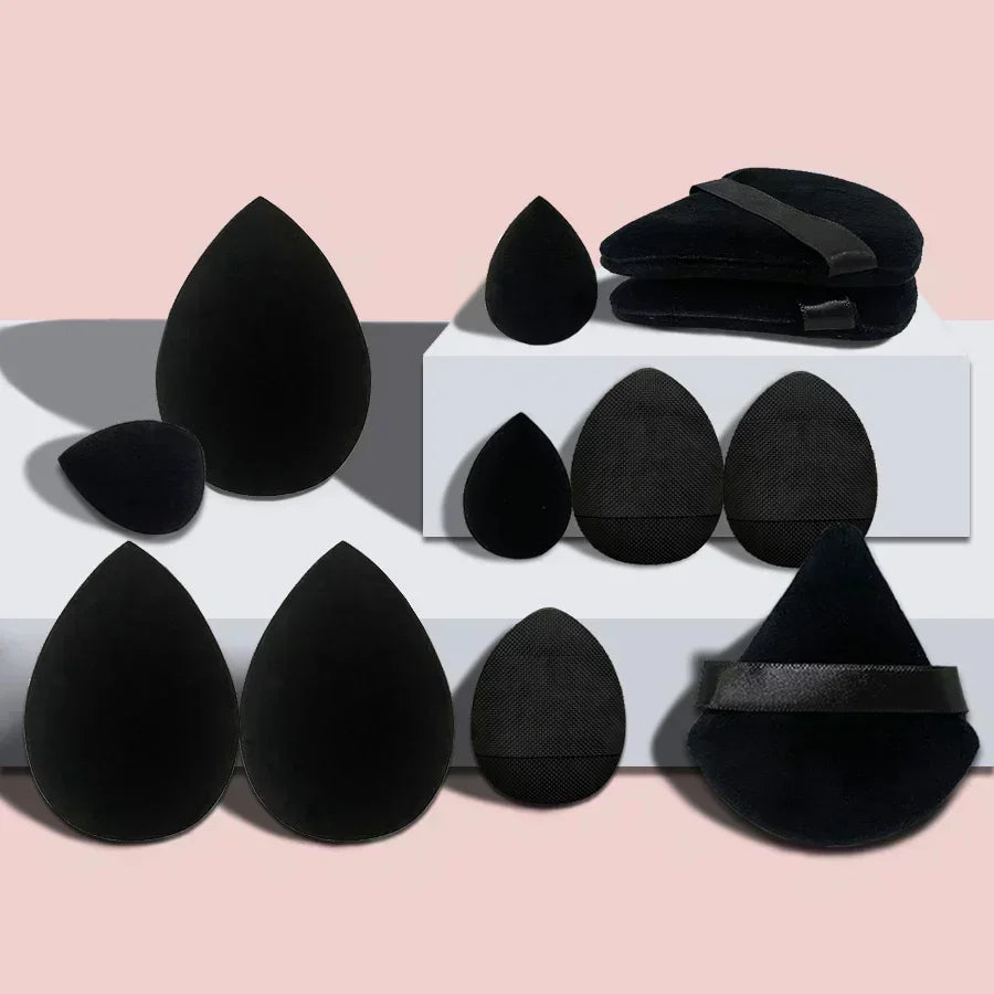 Makeup Sponge Set 12 To 14 Pieces Cosmetic Puff Blenders