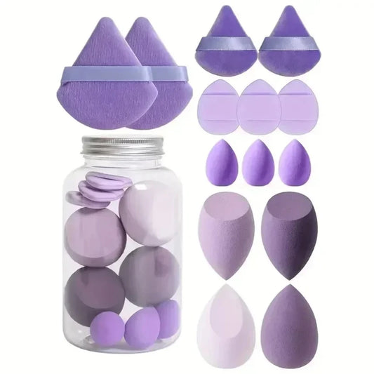 Makeup Sponge Set 12 To 14 Pieces Cosmetic Puff Blenders