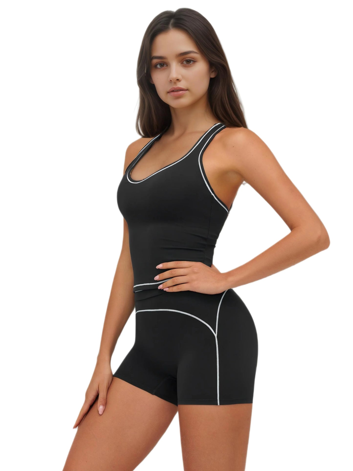 Airila Women 2-Piece Yoga Set Removable Pads And 4-Way Stretch