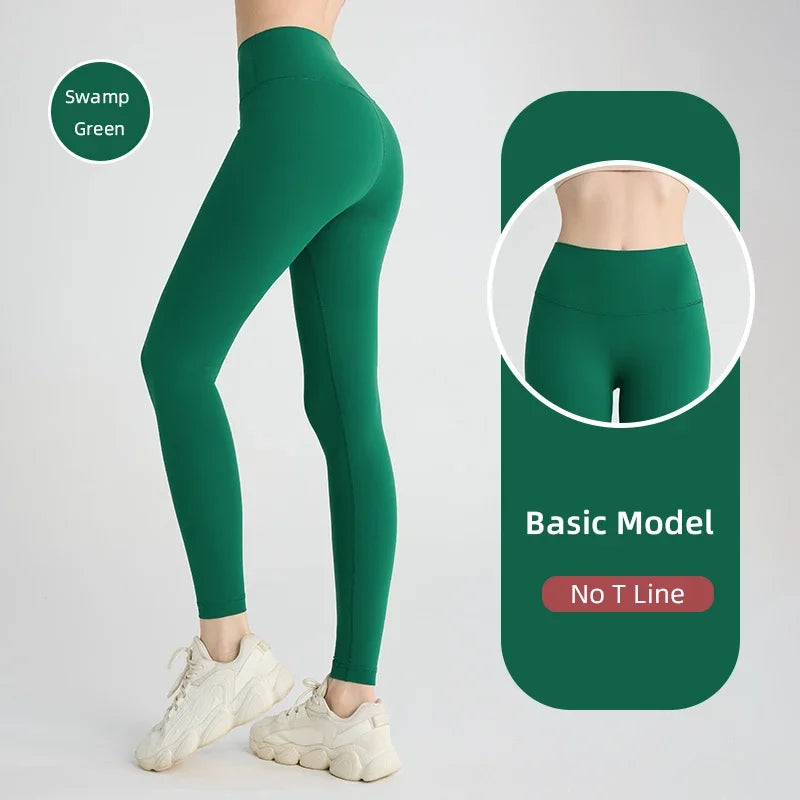 Cozok Women Full Length Yoga Leggings Comfortable Form Fitting