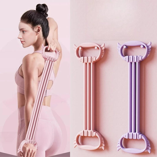 Figure-Eight Resistance Band For Back And Full-Body Stretching