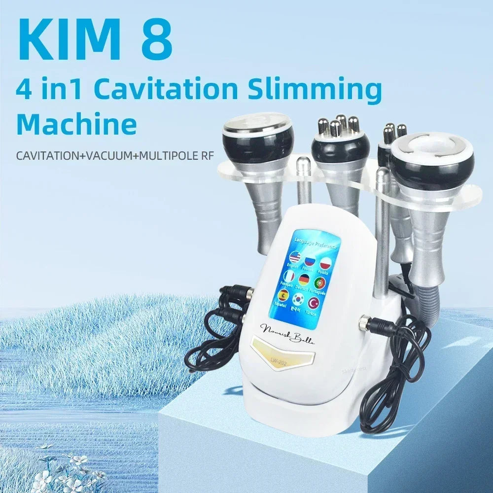 Missheart 4in1 Body Slimming Cavitation Ultrasonic Beauty Machine