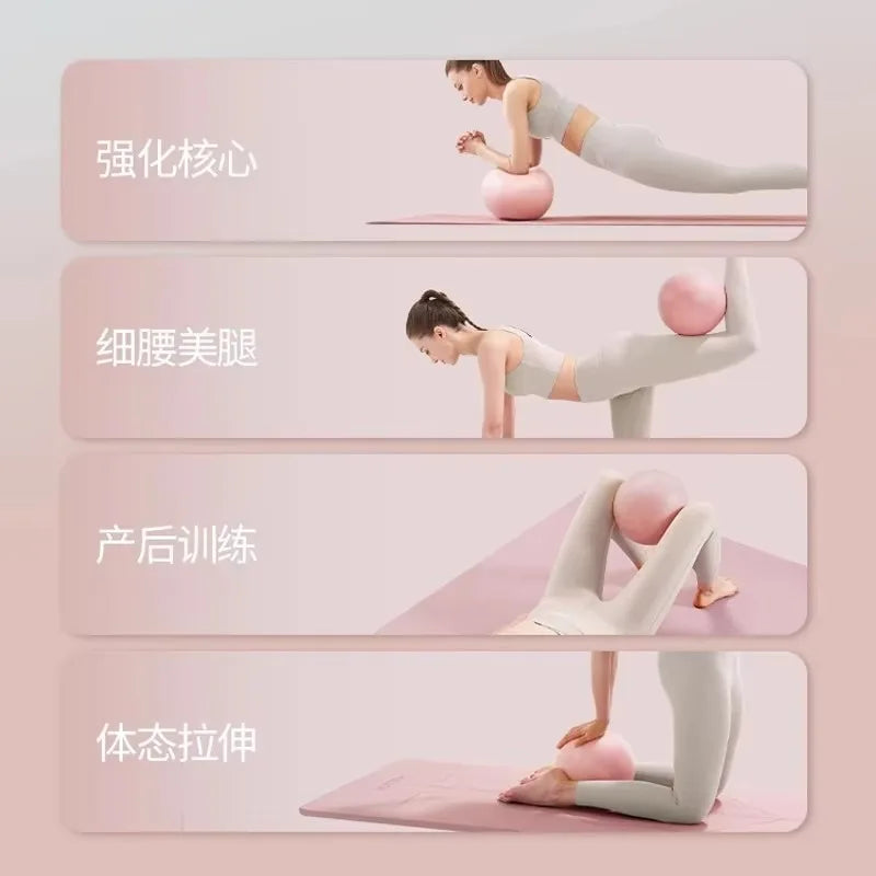 Pilates Mini Exercise Ball Anti Burst For Legs And Hips