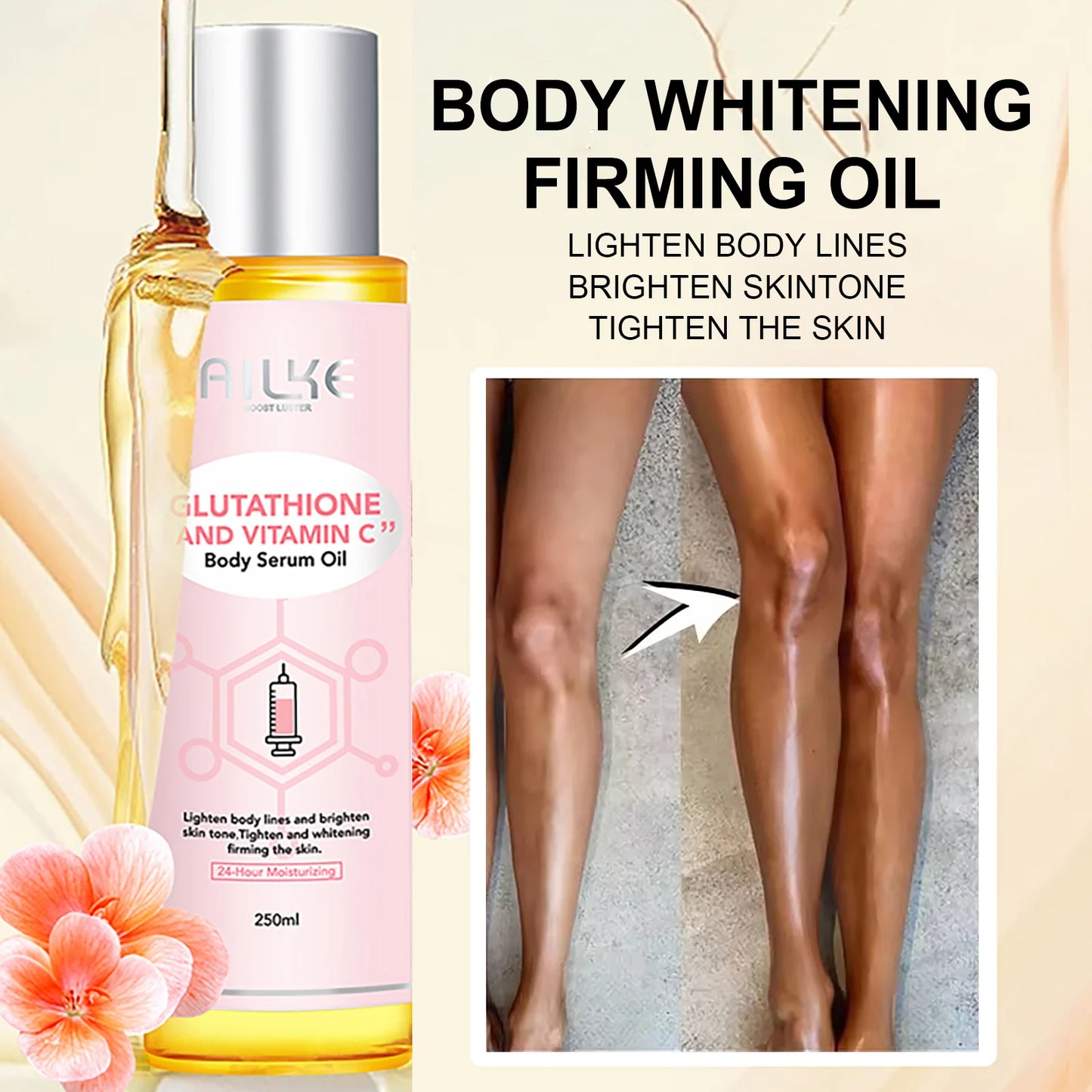 AILKE Vitamin C Glutathione Brightening Facial Lotion