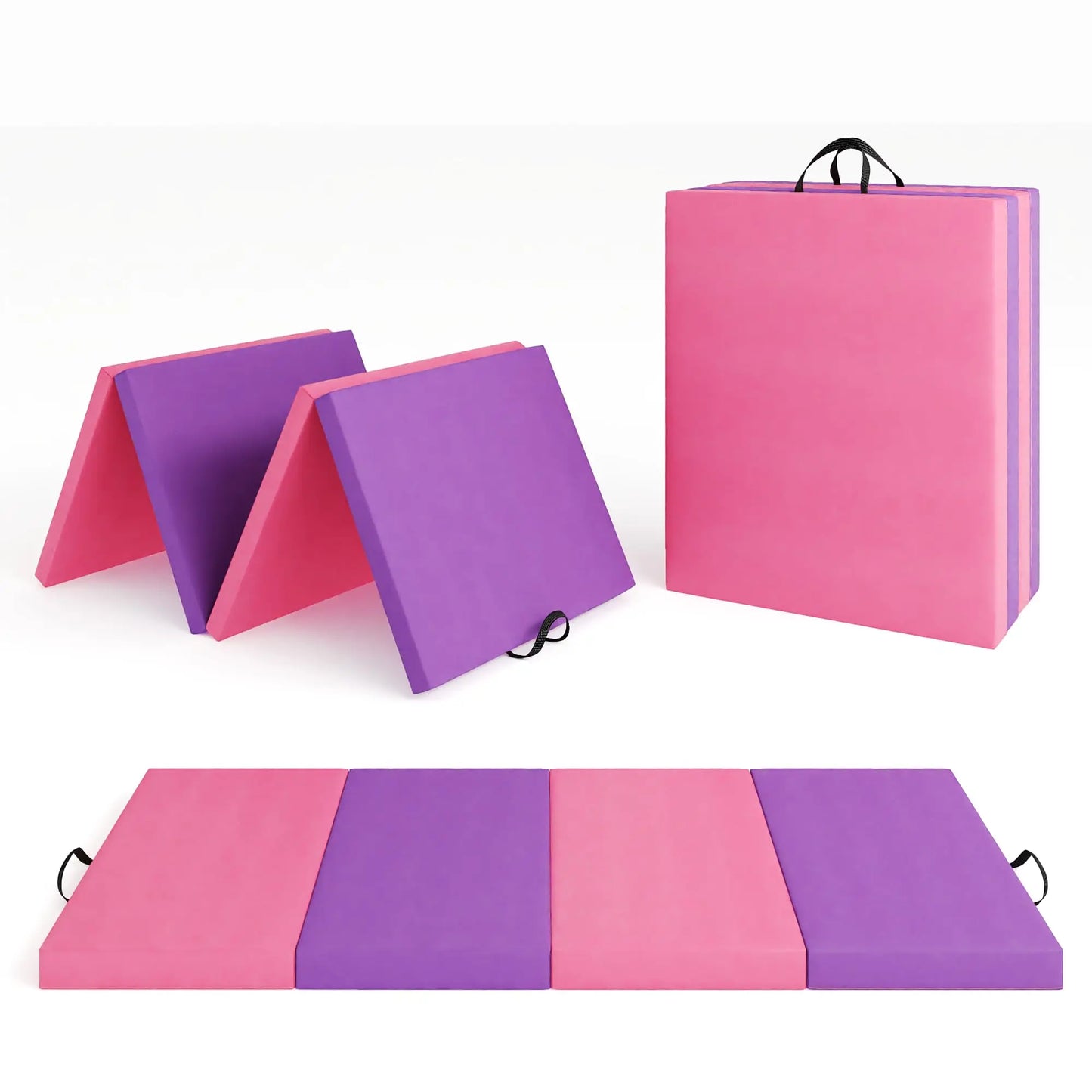 HiMISS Gymnastics Mat Tumbling Mats Home Gym Yoga Pilates