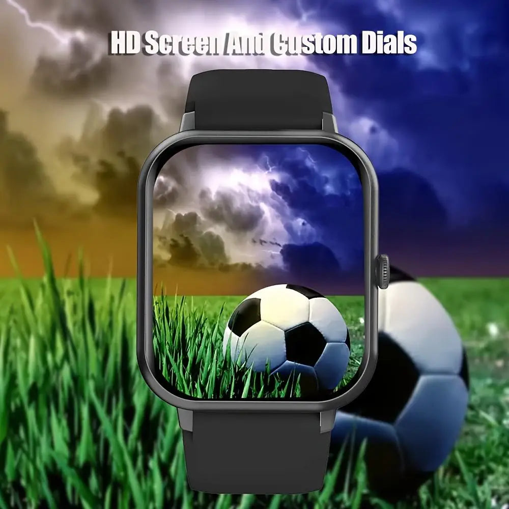 Senbono ZL54CJ Square Smartwatch With Heart Rate Monitoring