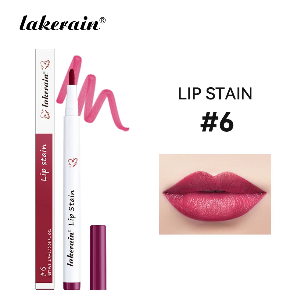 Ibcccndc Lip Stain Lip Liner Pen Waterproof Matte Lipstick
