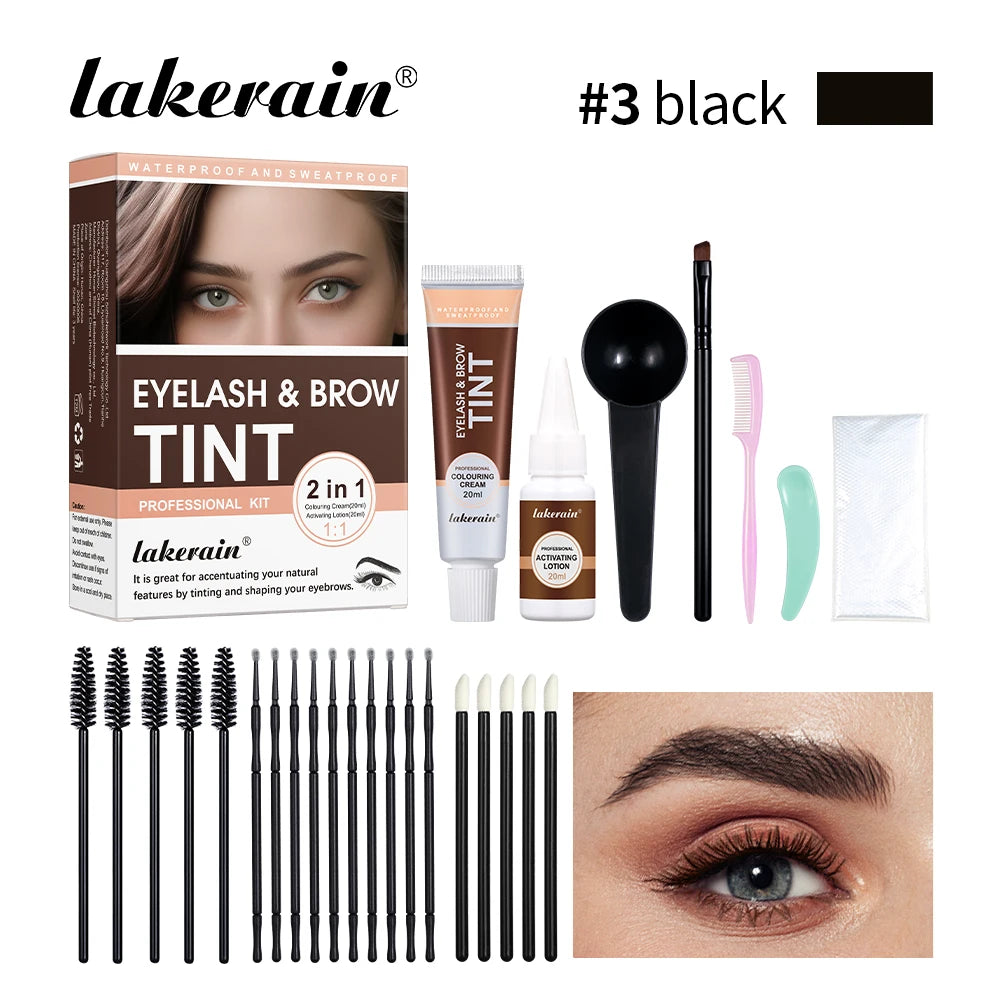 Ibcccndc 2in1 Lash Lift Tint Kit Waterproof Mascara Brow Lamination
