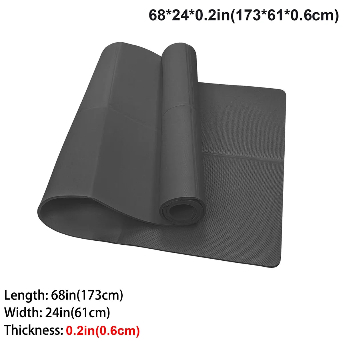 Foldable Yoga Mat Eco Friendly EVA Folding Travel Fitness Mat
