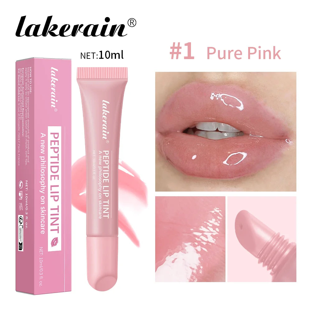Lakerain Lip Balm Serum Tint Hydrating Non Sticky Fragrance Free