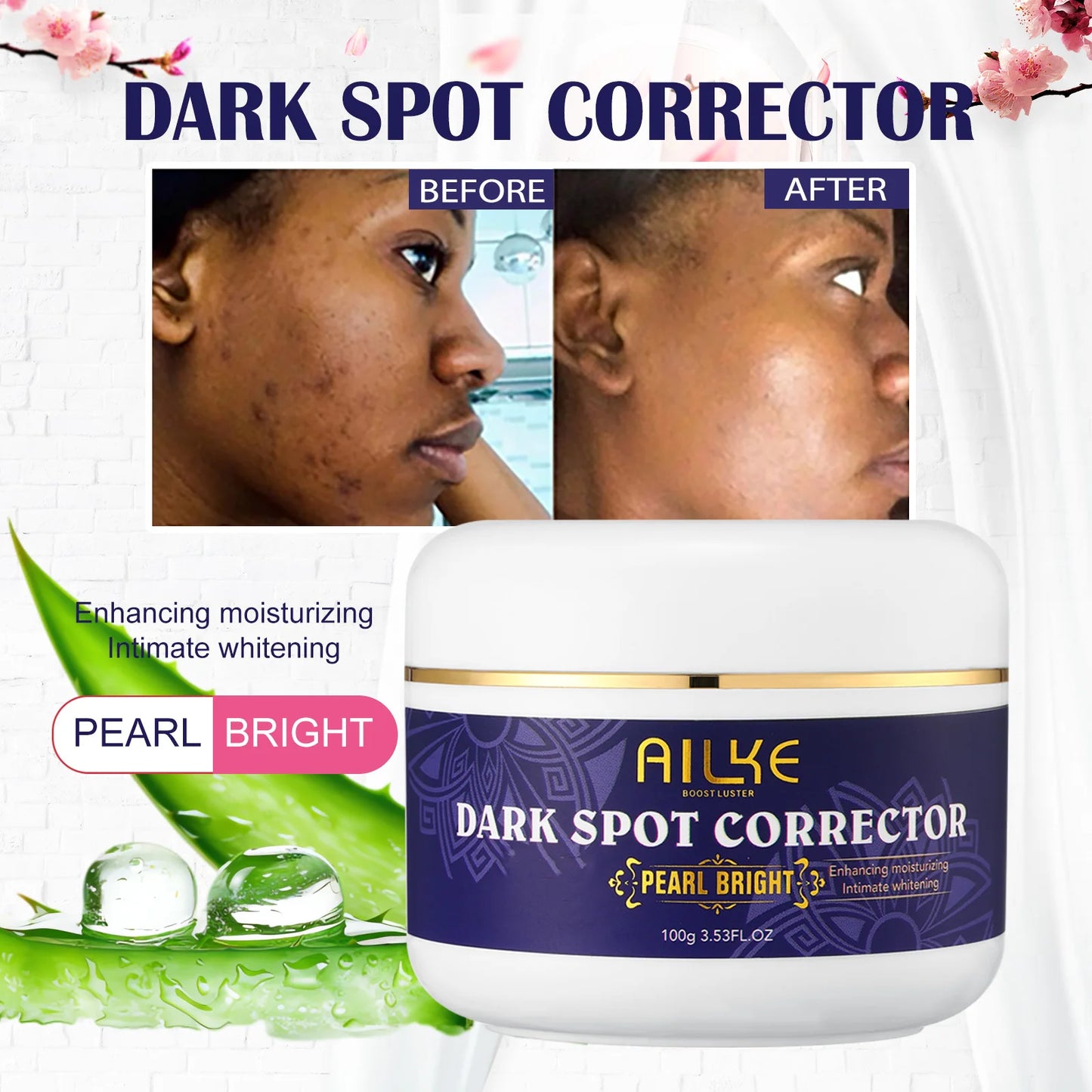 AILKE Whitening Skin Care With Double Glutathione Niacinamide
