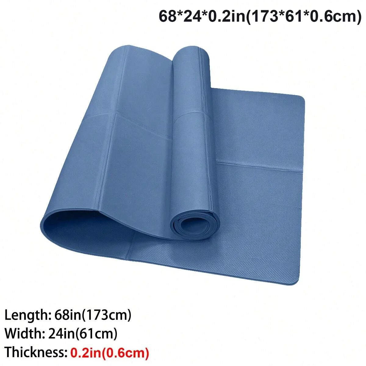 Foldable Yoga Mat Eco Friendly EVA Folding Travel Fitness Mat