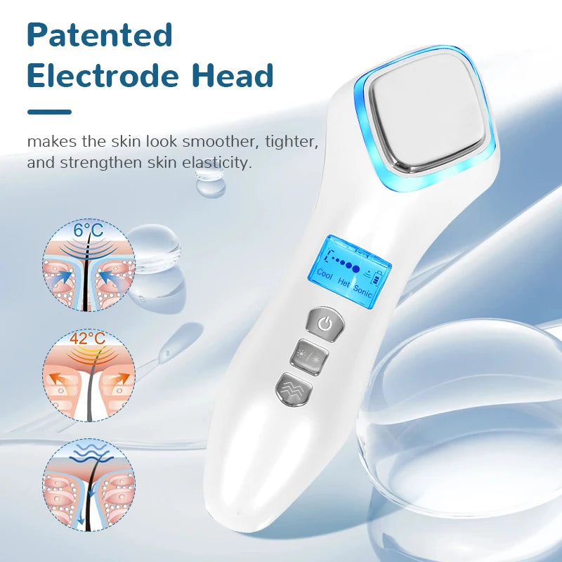 CMH Hot Cold Facial Massager With Light Therapy At Home