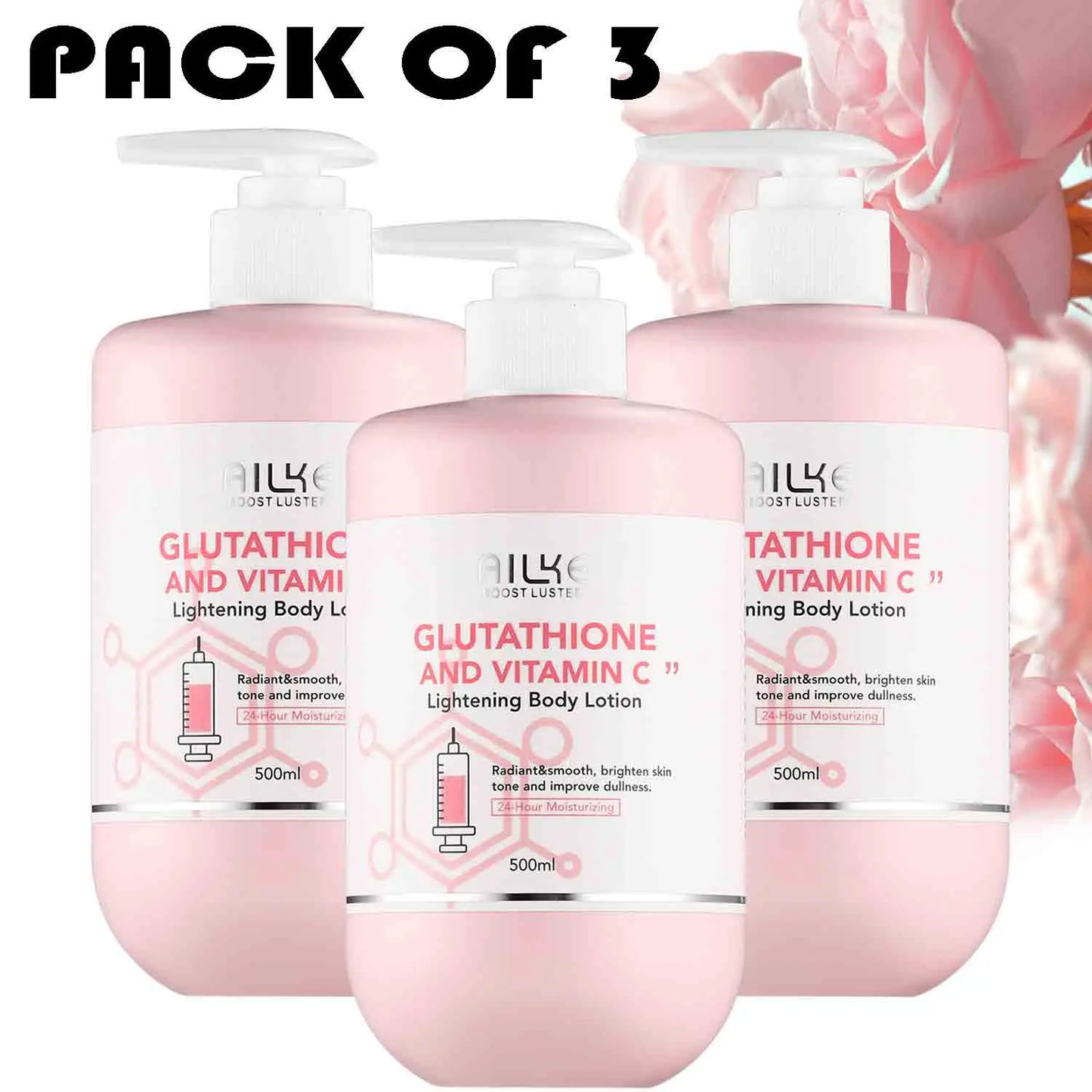 AILKE Vitamin C Glutathione Brightening Facial Lotion