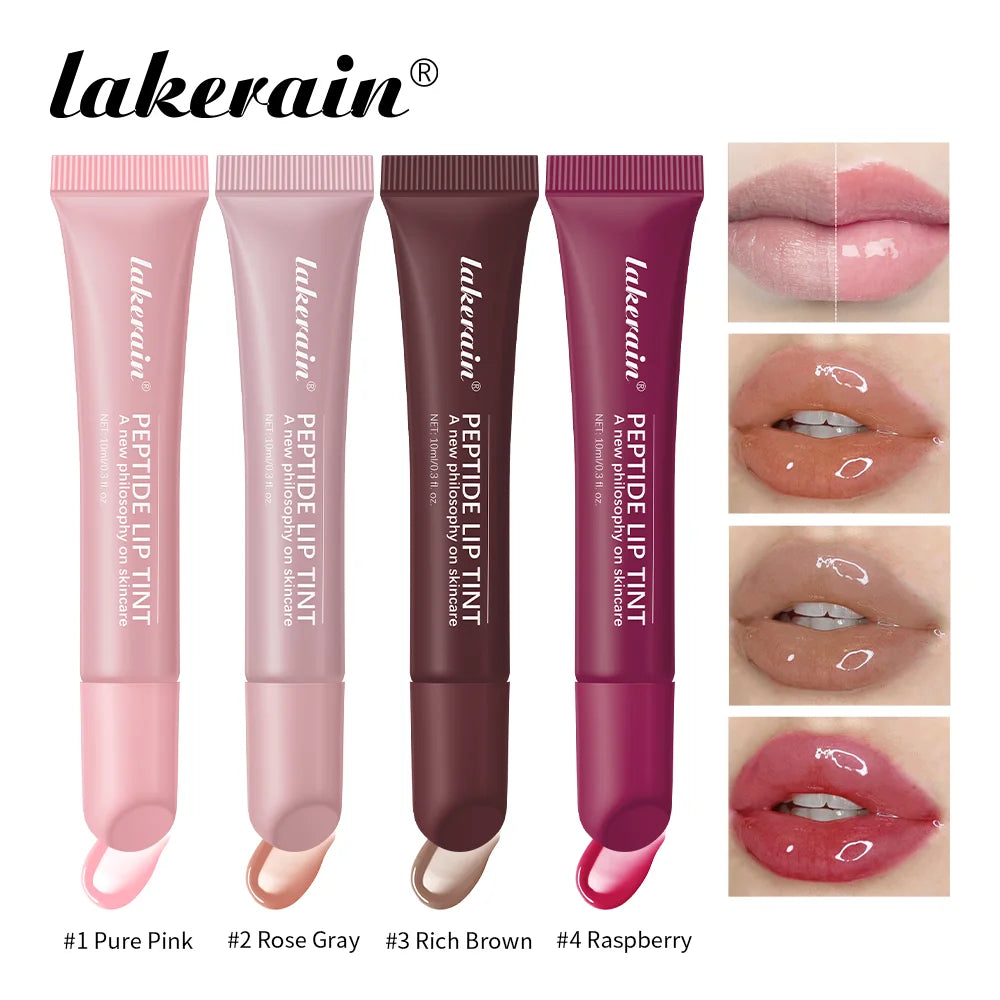 Lakerain Lip Balm Serum Tint Hydrating Non Sticky Fragrance Free