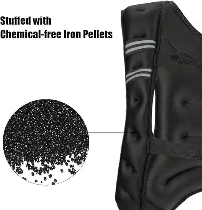 Weighted Vest For Men And Women 12-30 Lbs Included