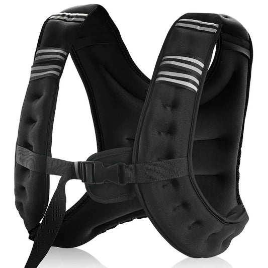 Weight Vest With Reflective Stripe For Running And Strength Training