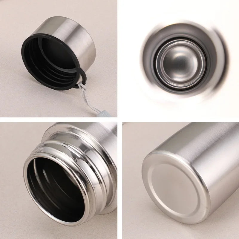 Stainless Steel Sport Water Bottle Vacuum Flask For Outdoor Use