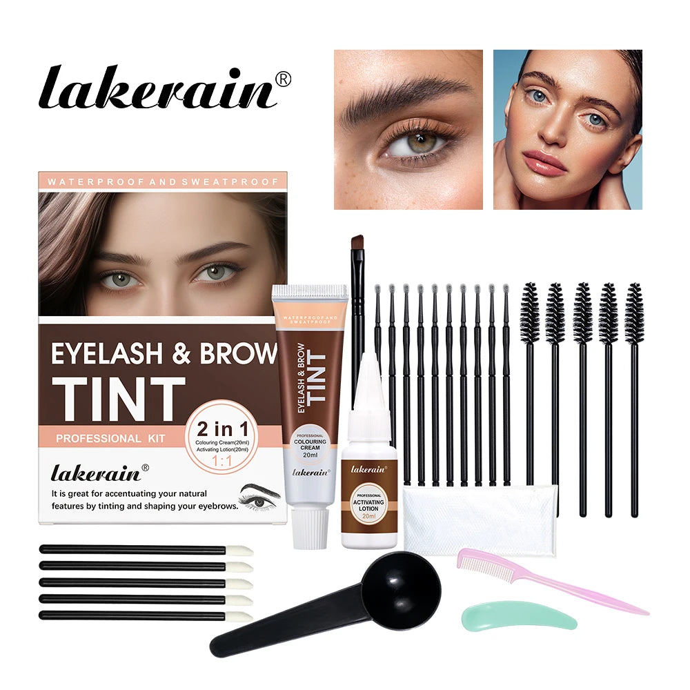 Ibcccndc 2in1 Lash Lift Tint Kit Waterproof Mascara Brow Lamination